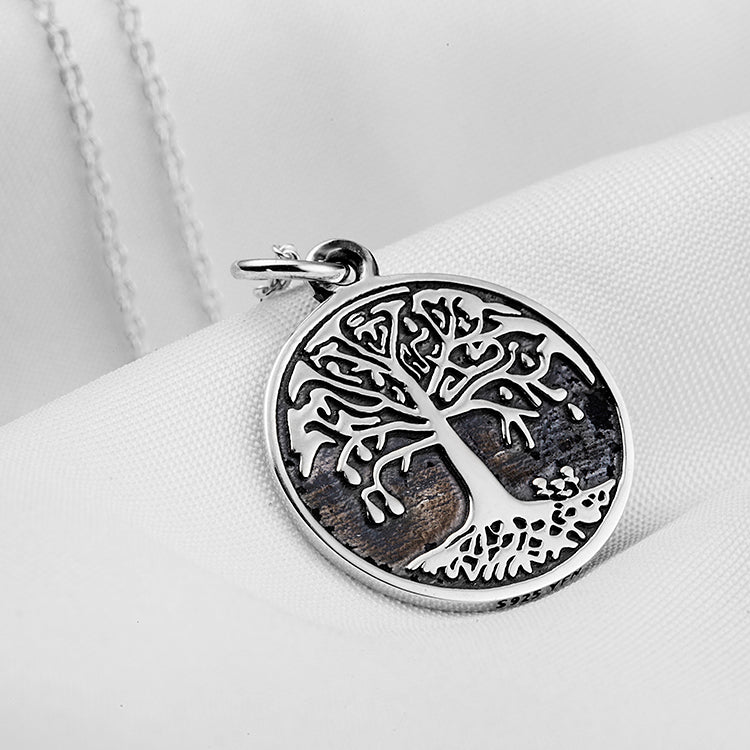 Sterling Silver Life Tree Necklace