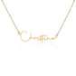 Custom Signature Name Necklace: Wear Your Identity with Elegance